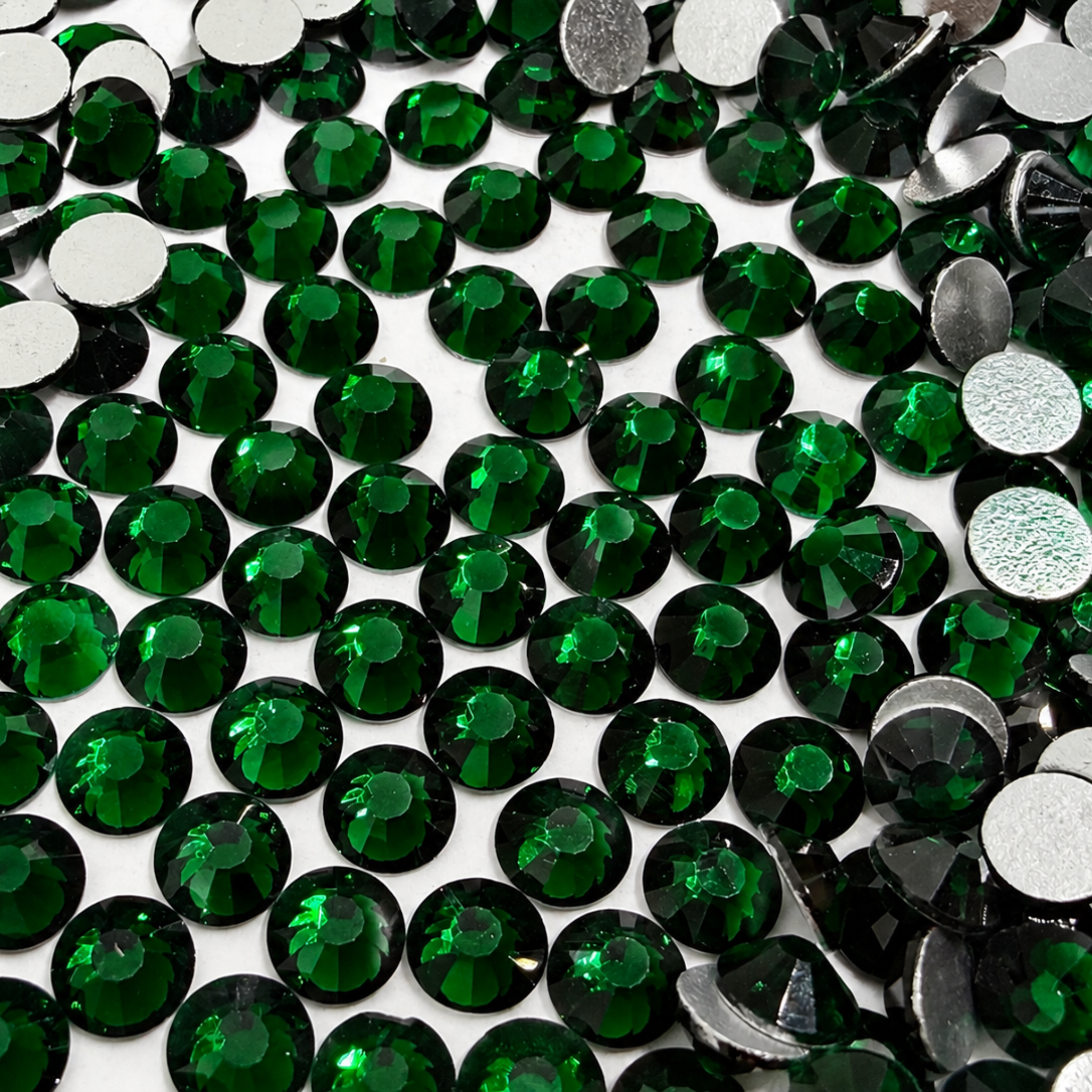 Emerald Glass Rhinestones