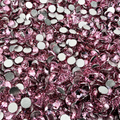 Light Pink Glass Rhinestones