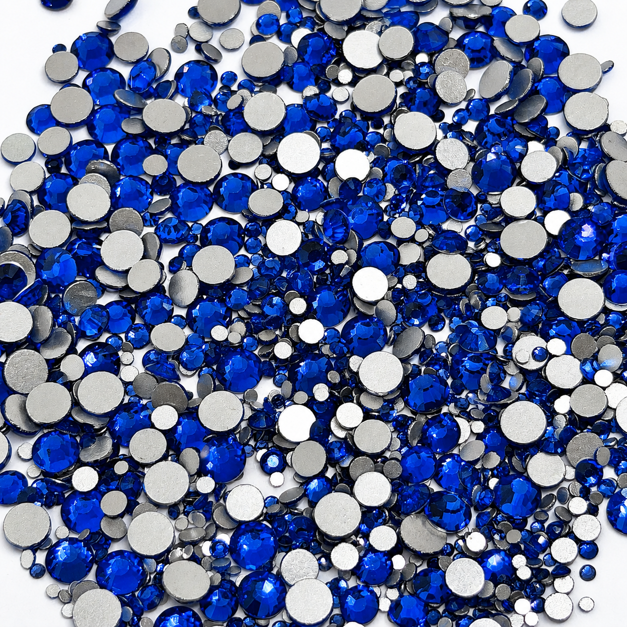 Sapphire Glass Rhinestones