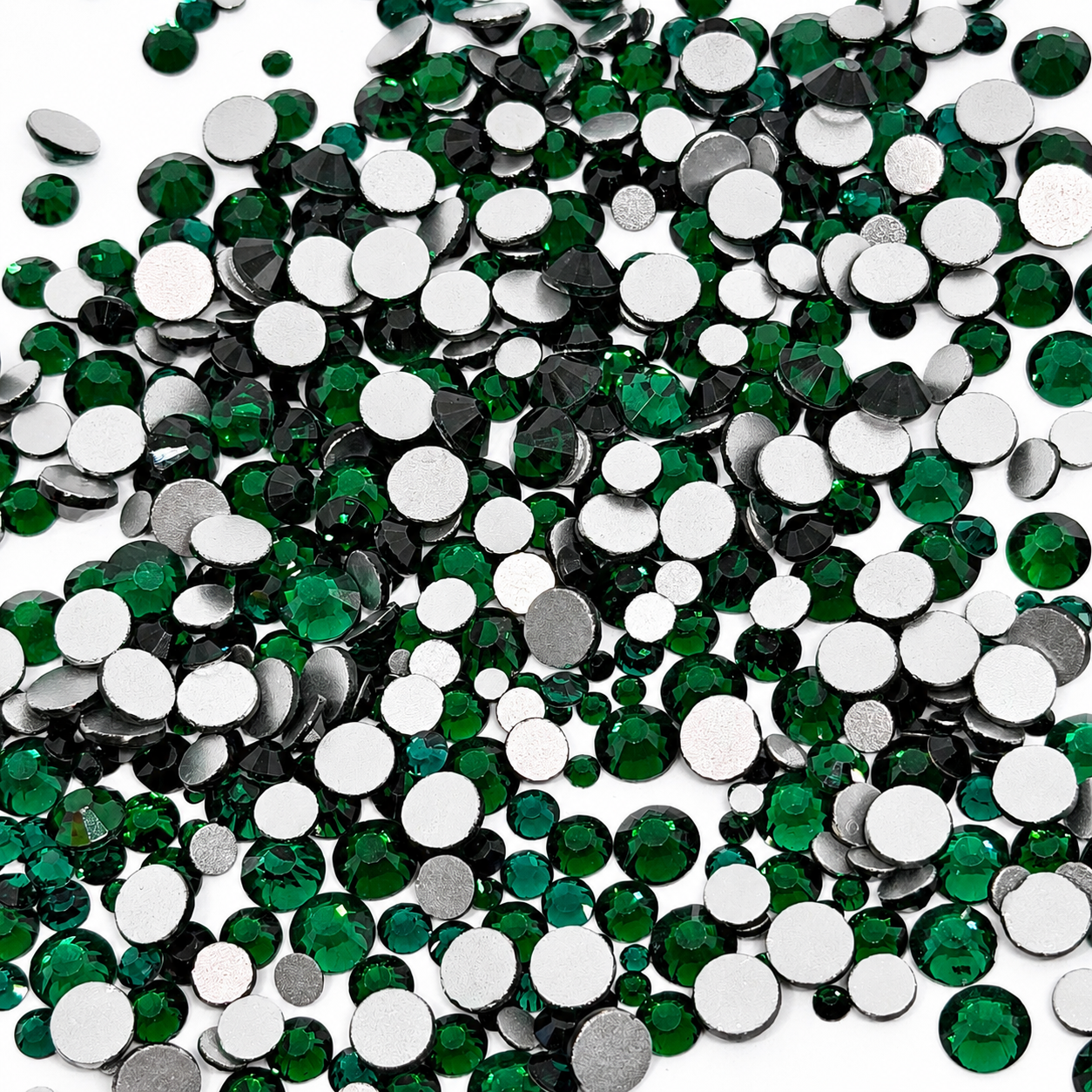 Emerald Glass Rhinestones