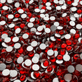 Light Siam Red Glass Rhinestones