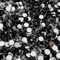 Jet Black Glass Rhinestones