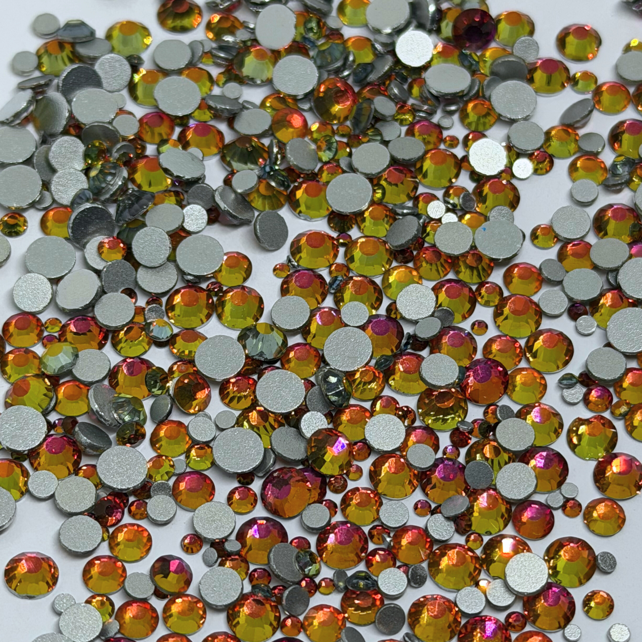 Volcano Glass Rhinestones