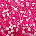 Neon Pink Glass Rhinestones