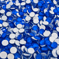 Neon Blue Glass Rhinestones