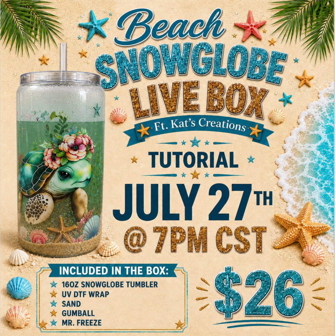 Beach Live Box - Drops 7/1