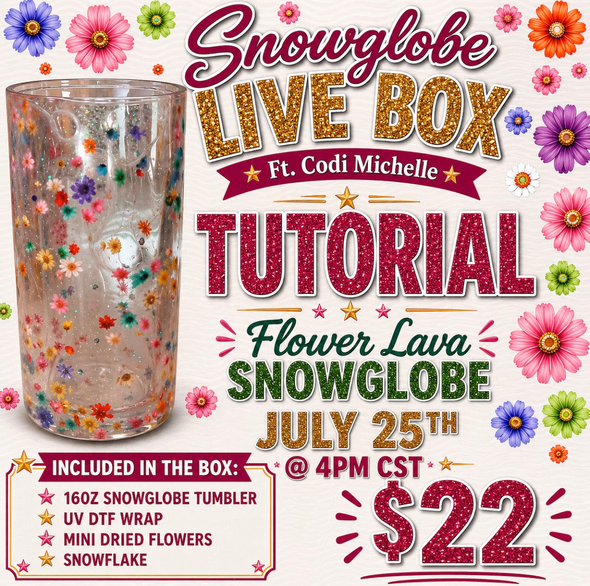 Flower Lava Live Box - Drops 7/1