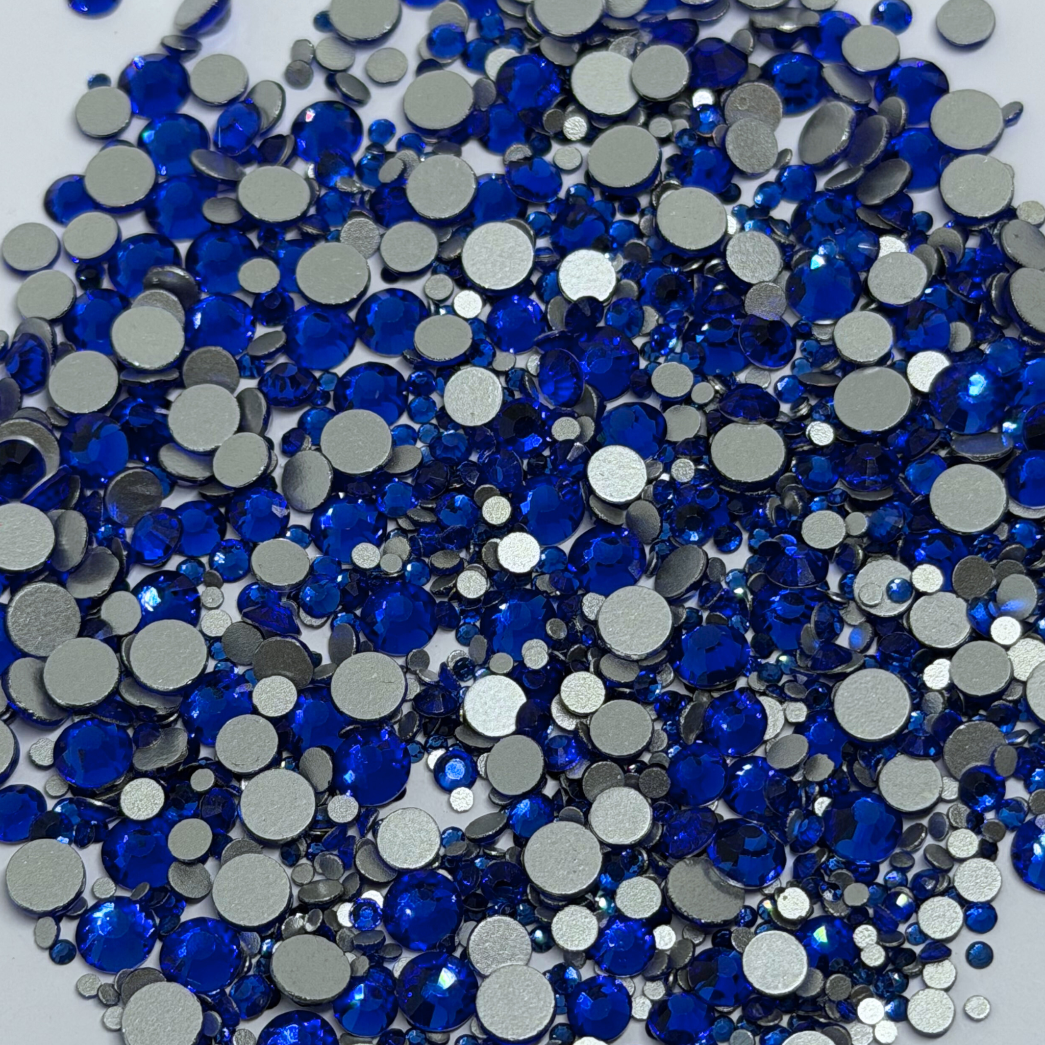 Sapphire Glass Rhinestones