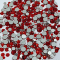 Siam Red Glass Rhinestones