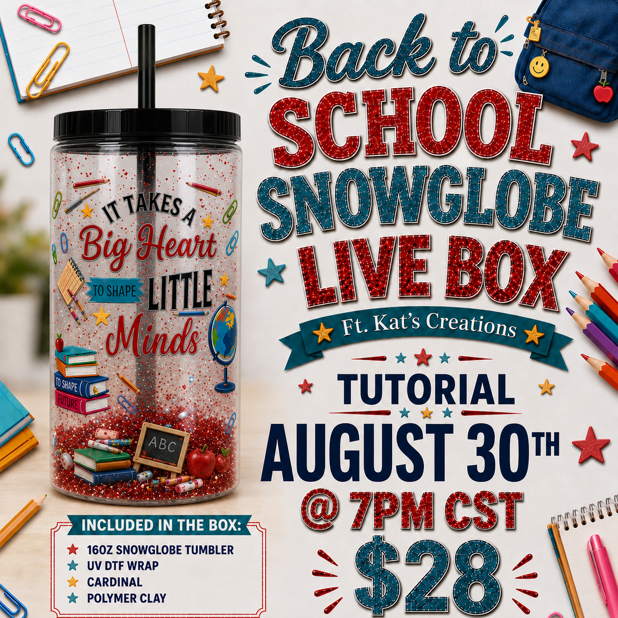 Back to School Live Box - Available 8/1