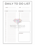 To Do List (Digital Download)